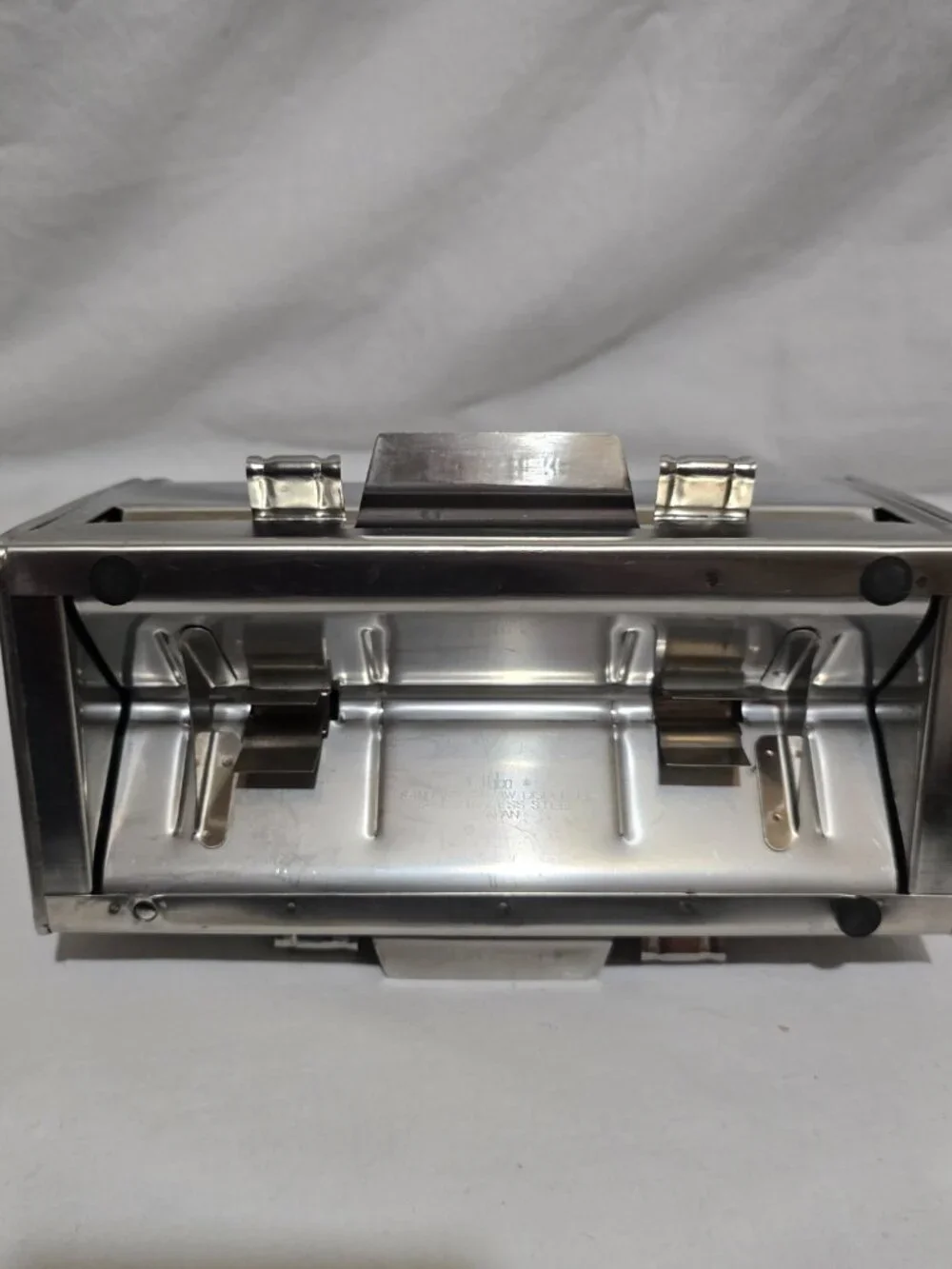 Vtg HALCO SS Sanitary Straw Dispenser - STANDARD STRAWS